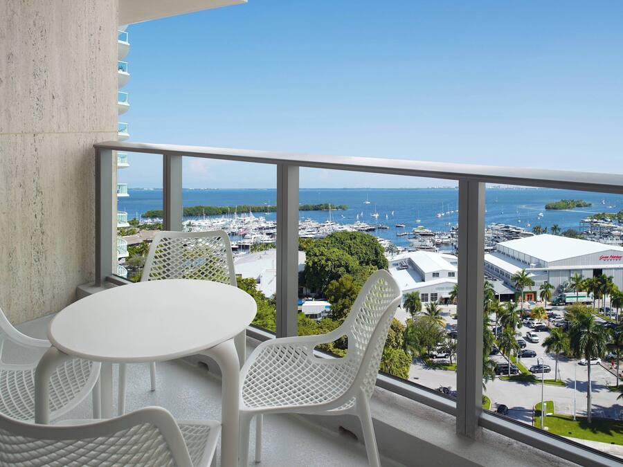 Premium bedding, pillow-top beds, desk, laptop workspace