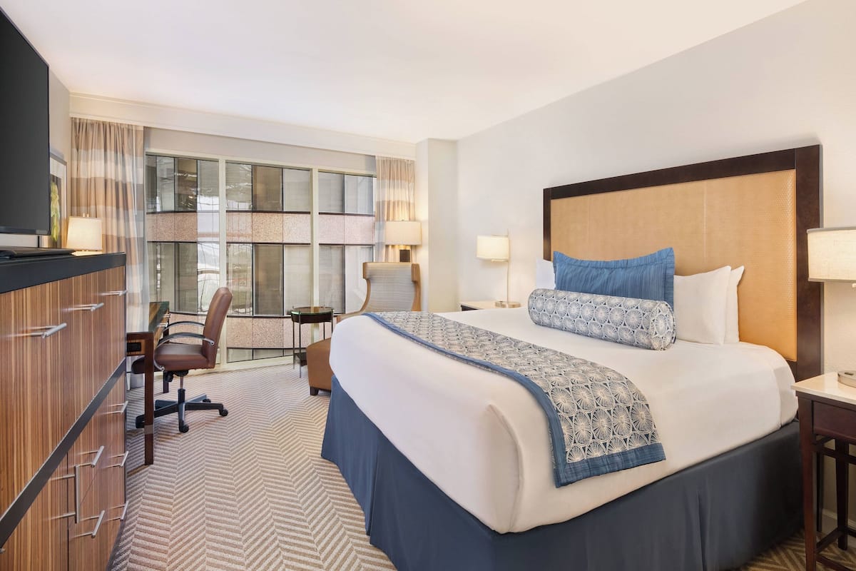 Premium bedding, pillow-top beds, in-room safe, desk