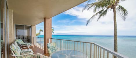 Condo, 2 quartos, de frente para o oceano | Terraço/pátio