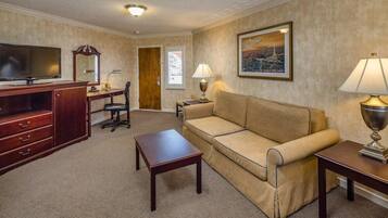 45-inch flat-screen TV with digital channels, TV