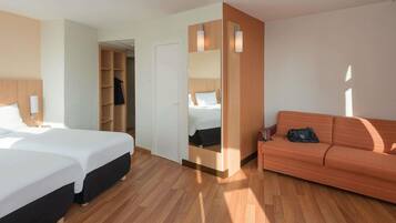 Desk, iron/ironing board (on request), free WiFi, bed sheets