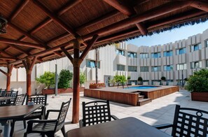 Seasonal outdoor pool