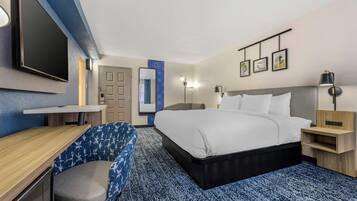 Suite, 1 très grand lit, non-fumeur (Efficiency) | Literie de qualité, bureau, espace de travail pour ordinateurs portables