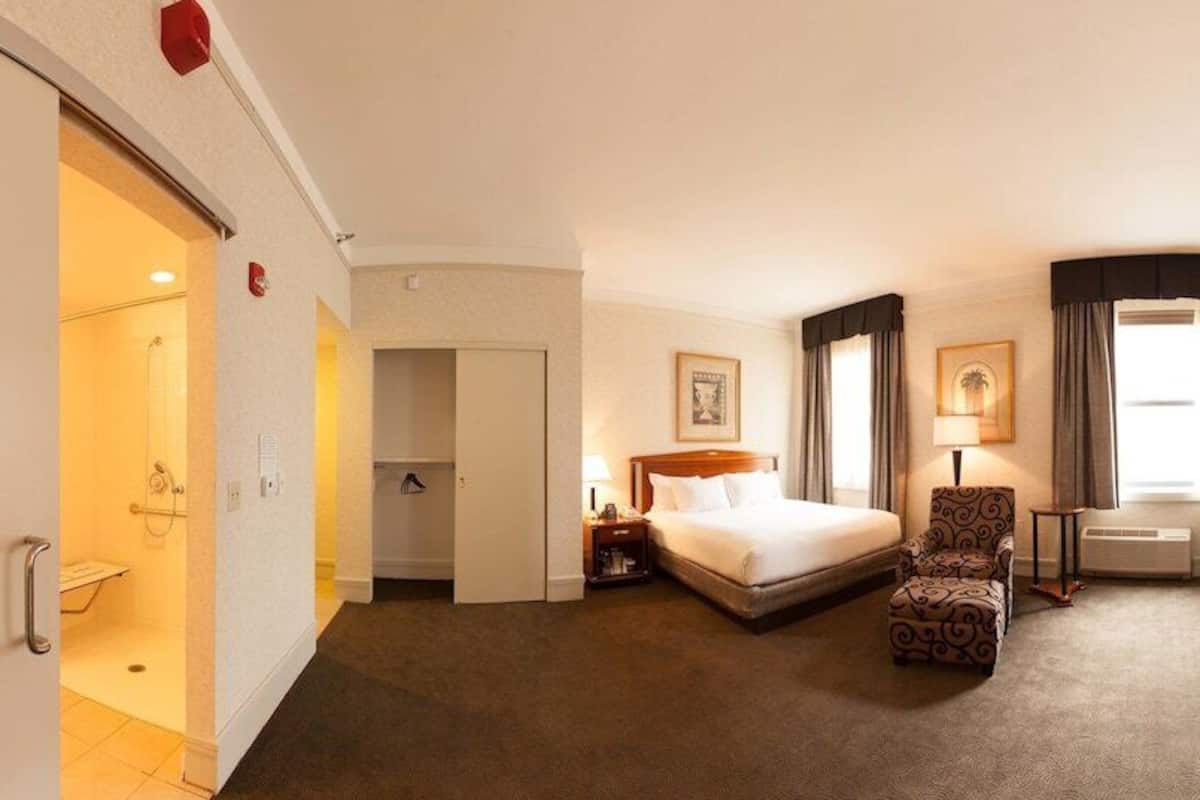 Premium bedding, pillow-top beds, in-room safe, desk