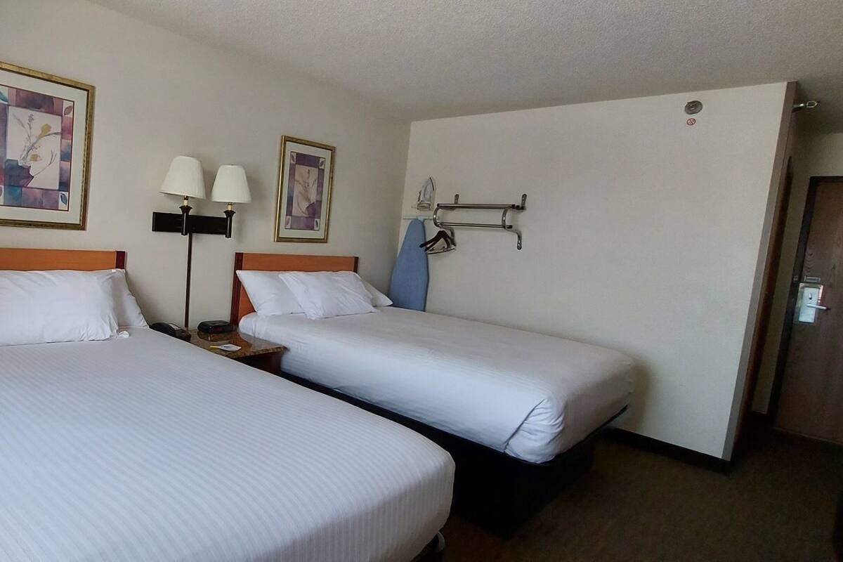 Desk, iron/ironing board, free WiFi, bed sheets