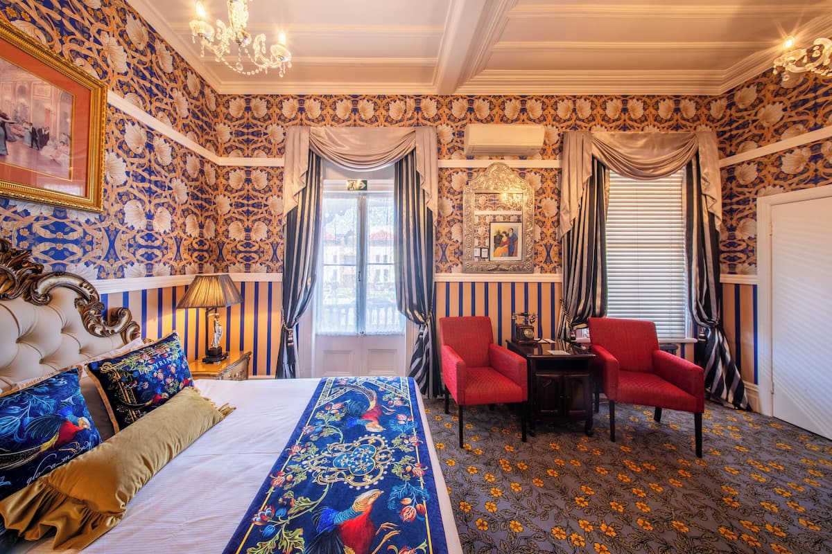 designer room | 1 bedroom, premium bedding, minibar, in-room safe