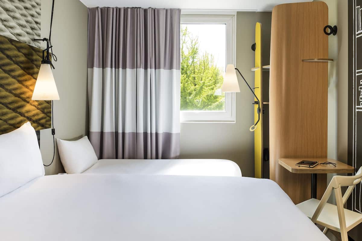 individually furnished, desk, blackout curtains, soundproofing