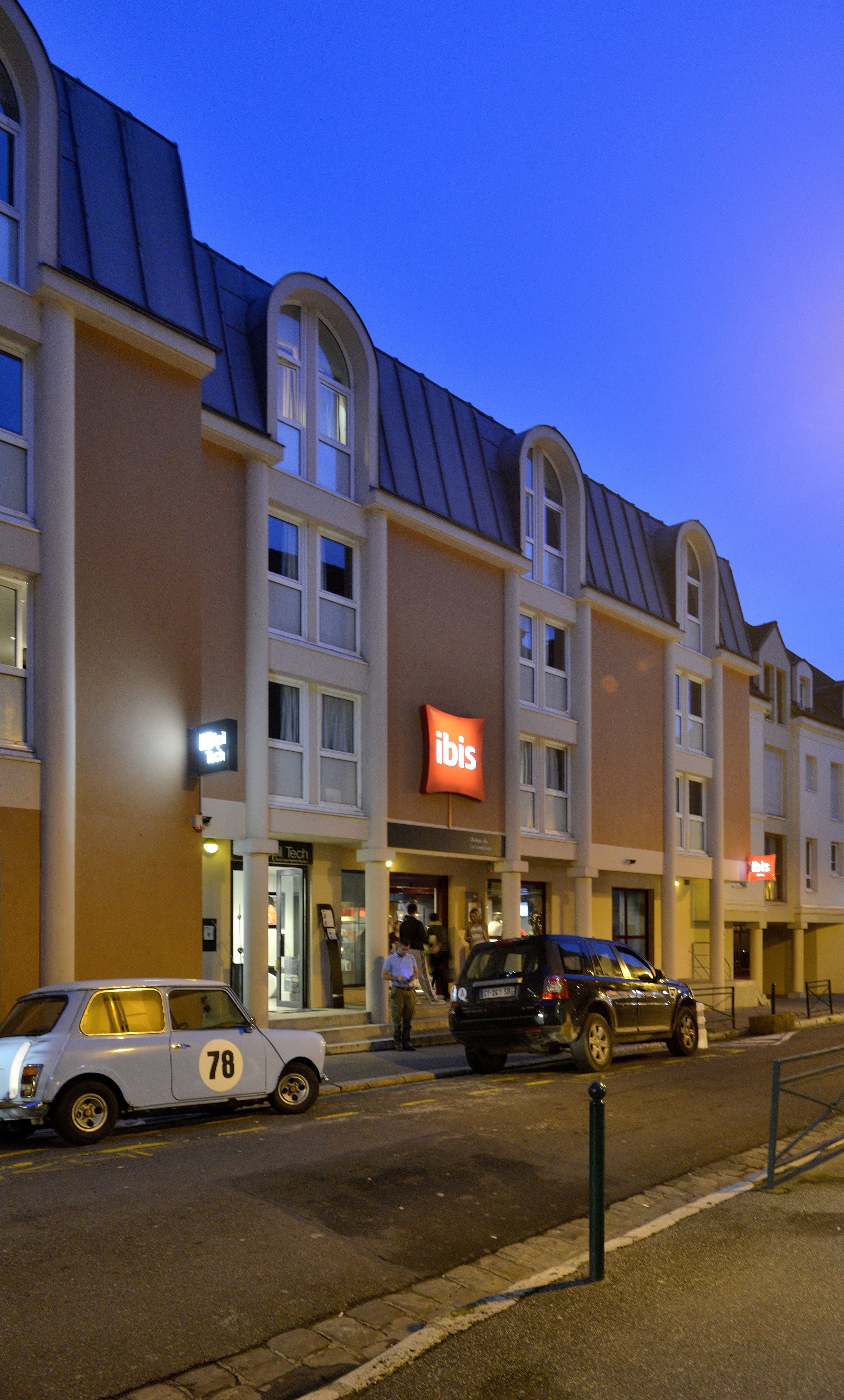 front of property – evening/night