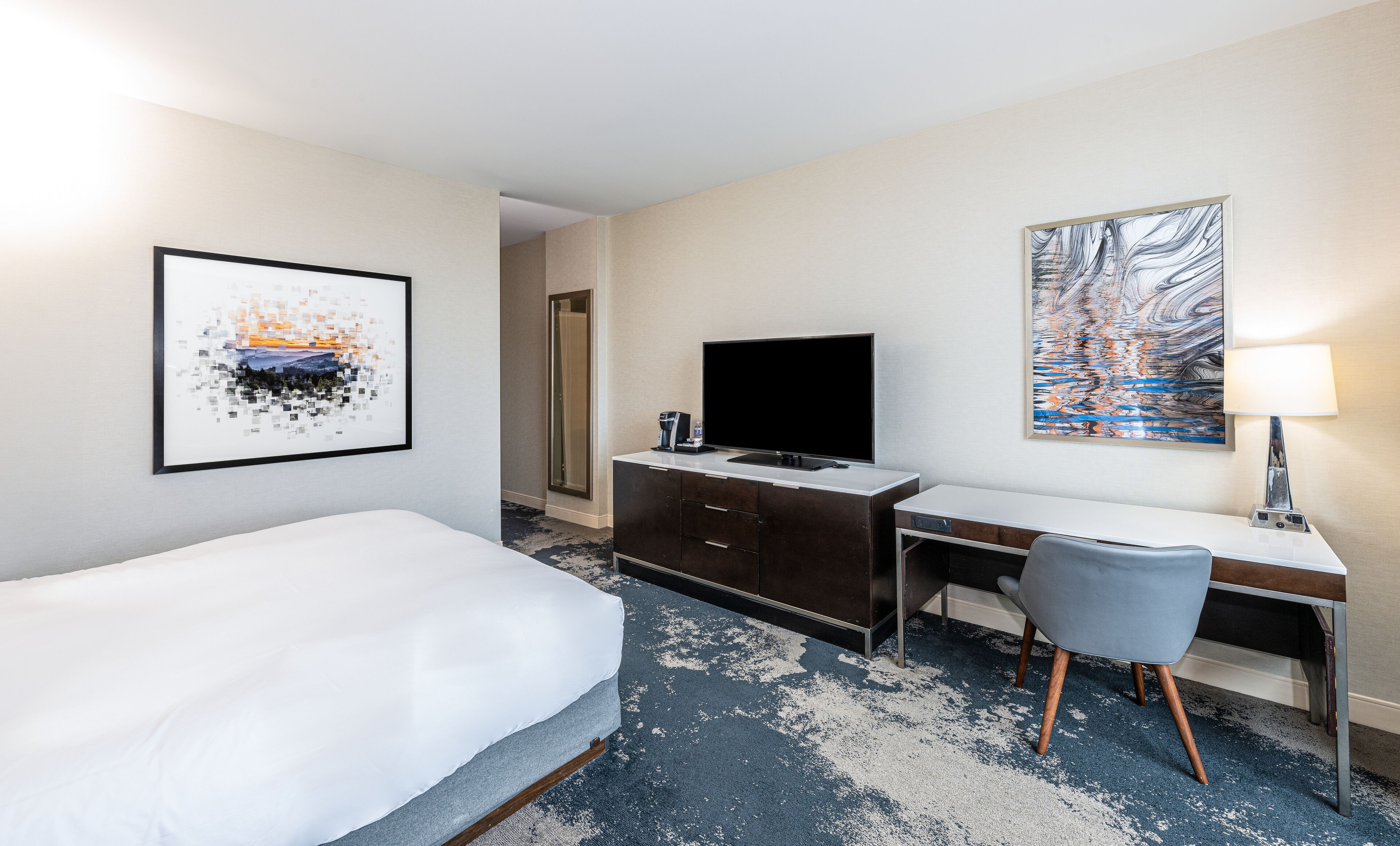 Sengetøy i egyptisk bomull, sengetøy av topp kvalitet og dundyner