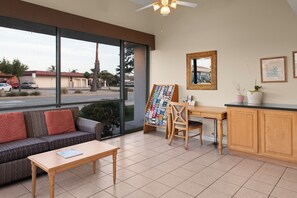 Lobby sitting area