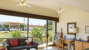 Sala de estar en el lobby