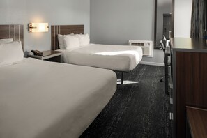 Room, 2 Queen Beds | Desk, iron/ironing board, free WiFi, bed sheets