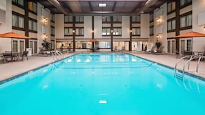 Indoor pool, a heated pool