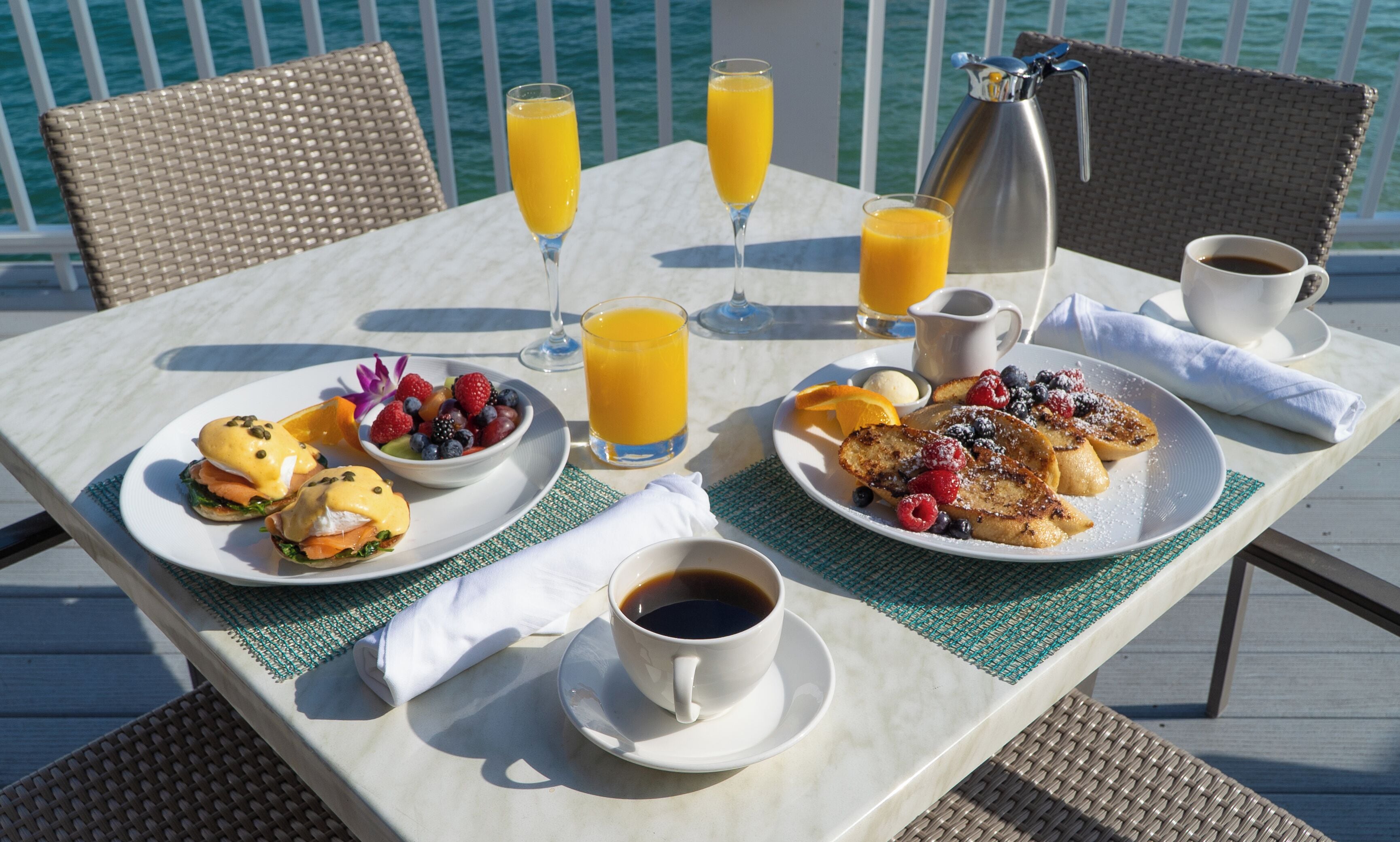 Daily buffet breakfast (USD 18.99 per person)