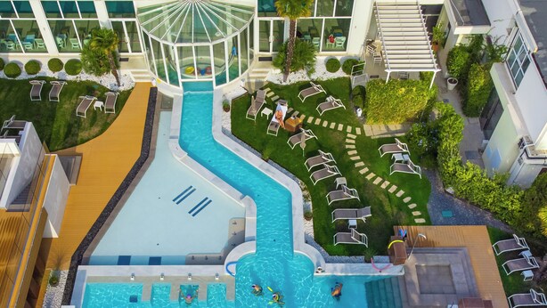 Aerial view - Hotel Universal Terme (Abano Terme)