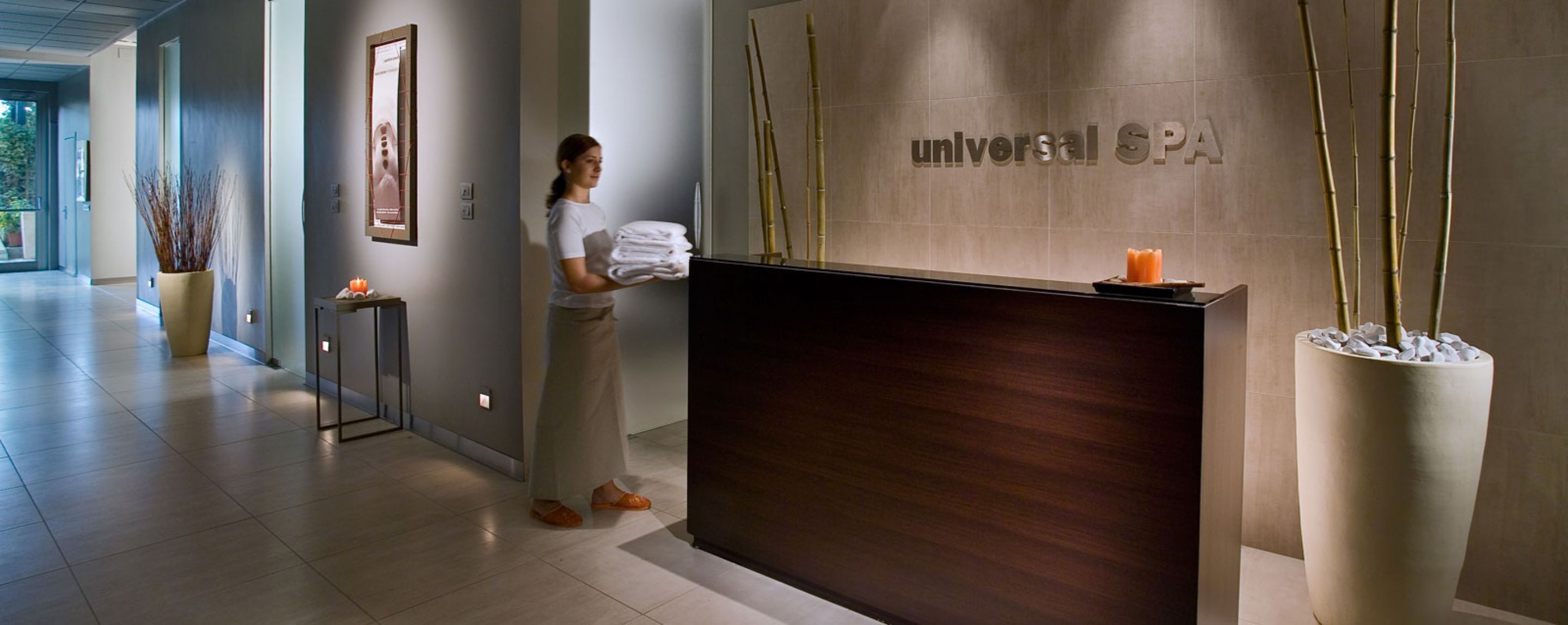 Recepción del spa