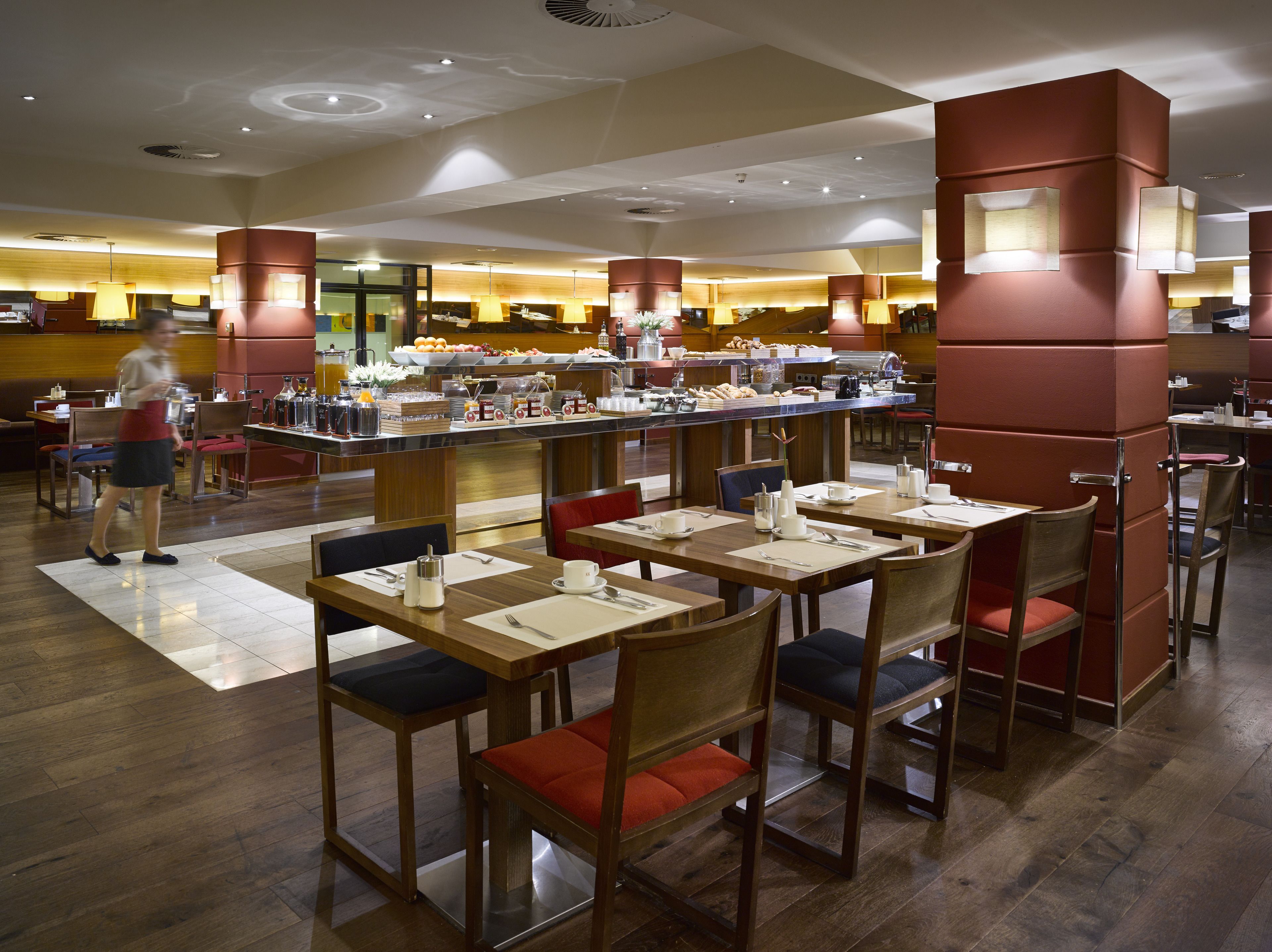 daily buffet breakfast (eur 24 per person)