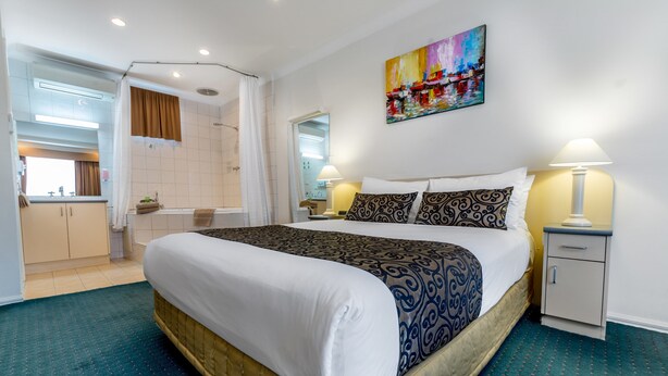 Suite, bain à remous