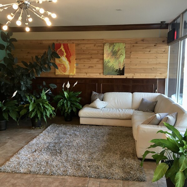 Sitzecke in der Lobby