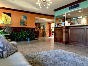 Lobby sitting area