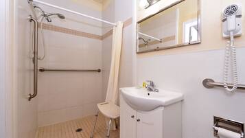 Free toiletries, towels