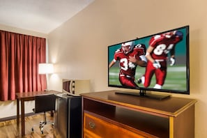 Deluxe Room, 2 Queen Beds, Non Smoking | Desk, blackout drapes, free WiFi, bed sheets