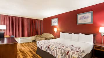 Kamar Superior, 1 Tempat Tidur King, Bebas Asap Rokok | Meja kerja, tirai kedap cahaya, Wi-Fi gratis, dan seprai linen