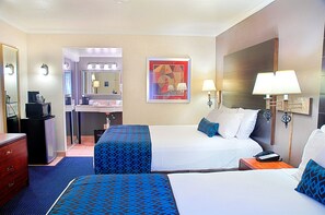 Pillow-top beds, in-room safe, desk, blackout curtains