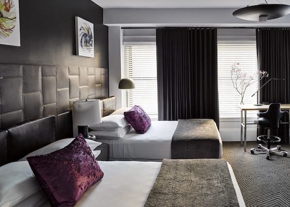 In-room safe, desk, blackout drapes, iron/ironing board