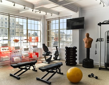 Gym at Hotel Zeppelin San Francisco