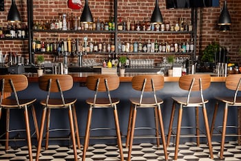 Breakfast served at Hotel Zeppelin San Francisco