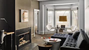 In-room safe, desk, blackout curtains, iron/ironing board