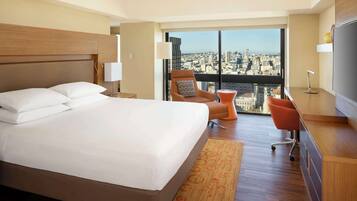 Premium bedding, pillowtop beds, in-room safe, desk
