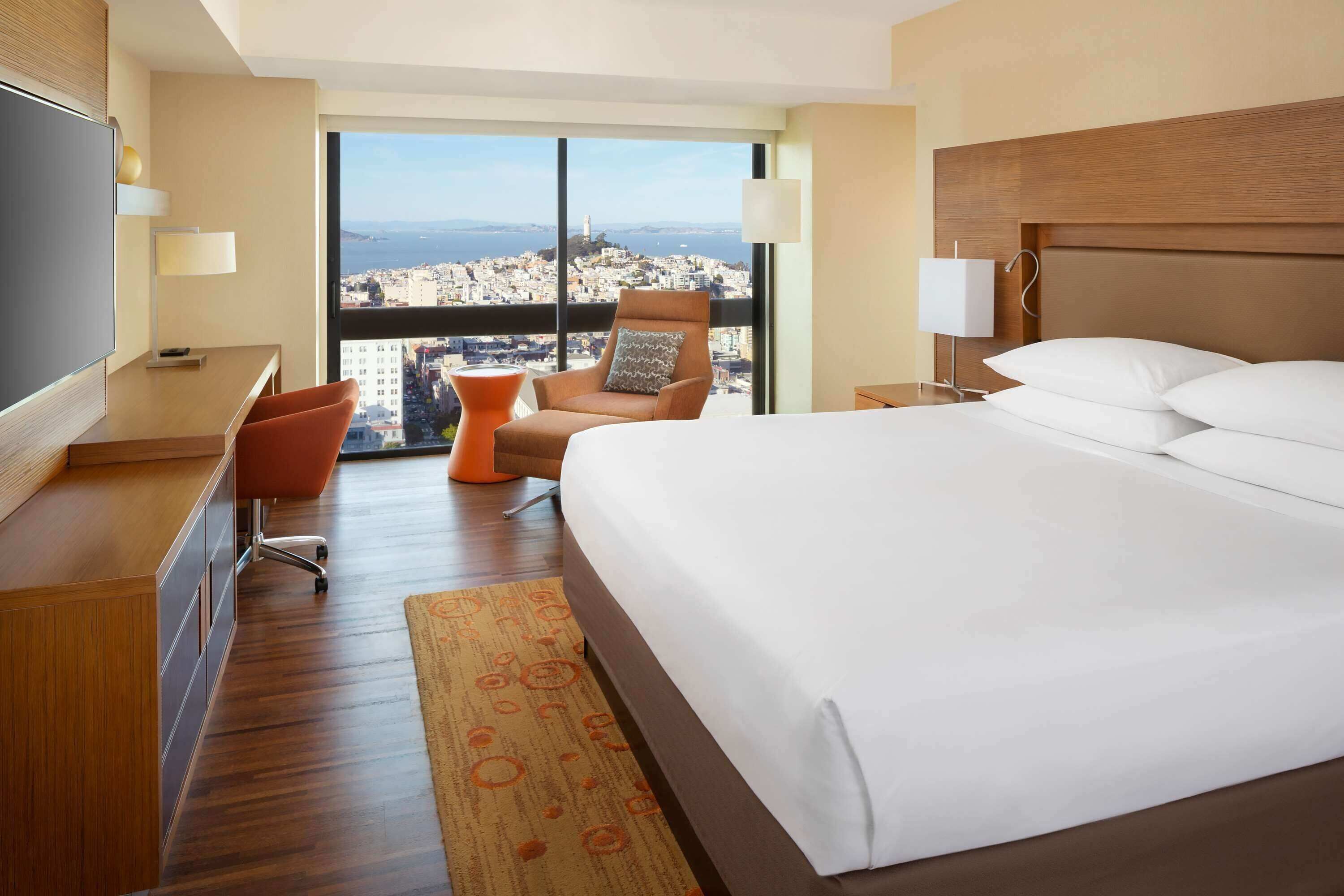 Premium bedding, pillow-top beds, in-room safe, desk