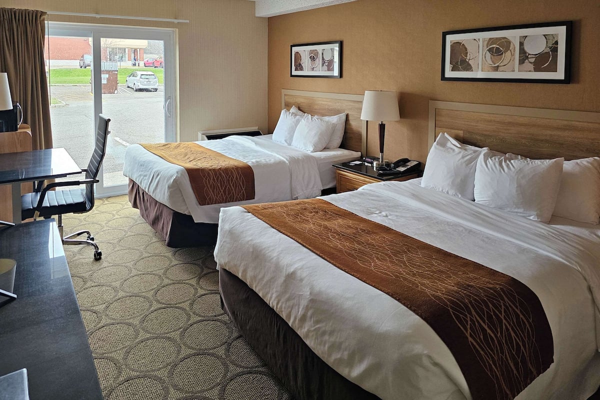 Premium bedding, pillow-top beds, individually decorated
