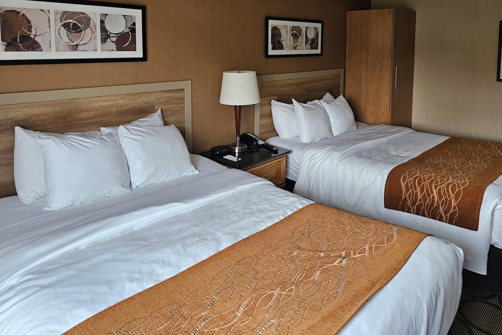 Premium bedding, pillow-top beds, individually decorated