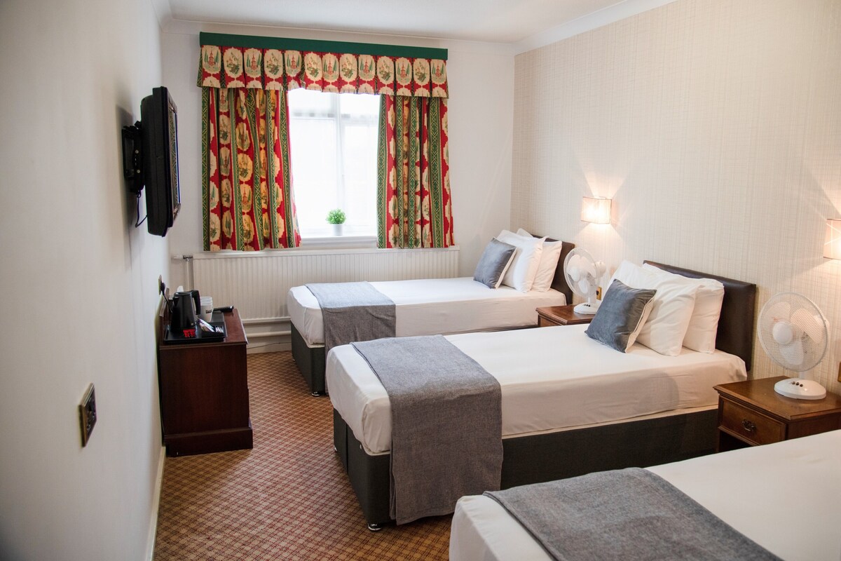 Standard Room, 3 Twin Beds (Triple Room) | Premium bedding, desk, soundproofing, iron/ironing board