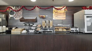 Café da manhã continental grátis todos os dias