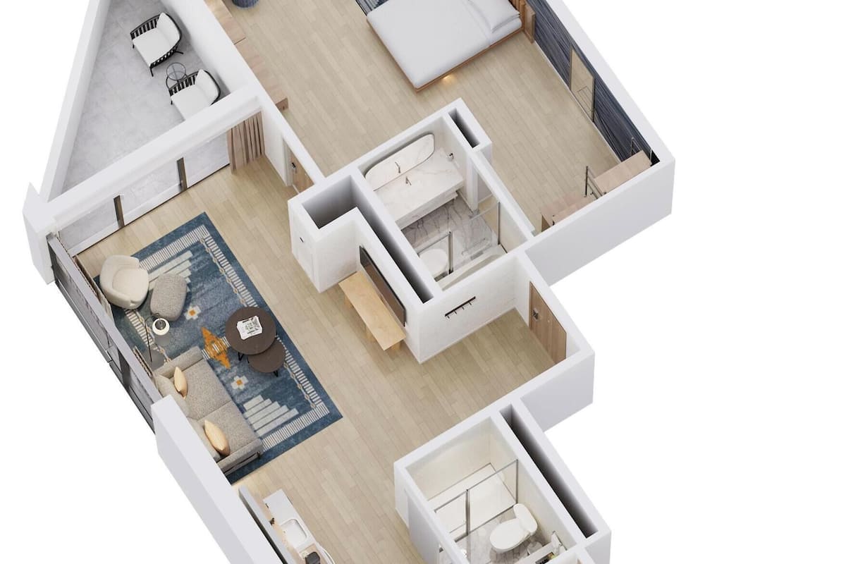 Suite, 2 letti queen (Extended Stay) | Biancheria da letto di alta qualità, copriletto in piuma