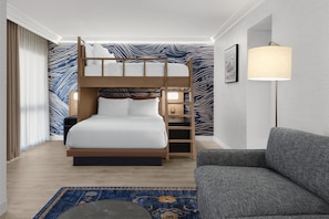 Kids Suite | Premium bedding, down comforters, memory foam beds, in-room safe