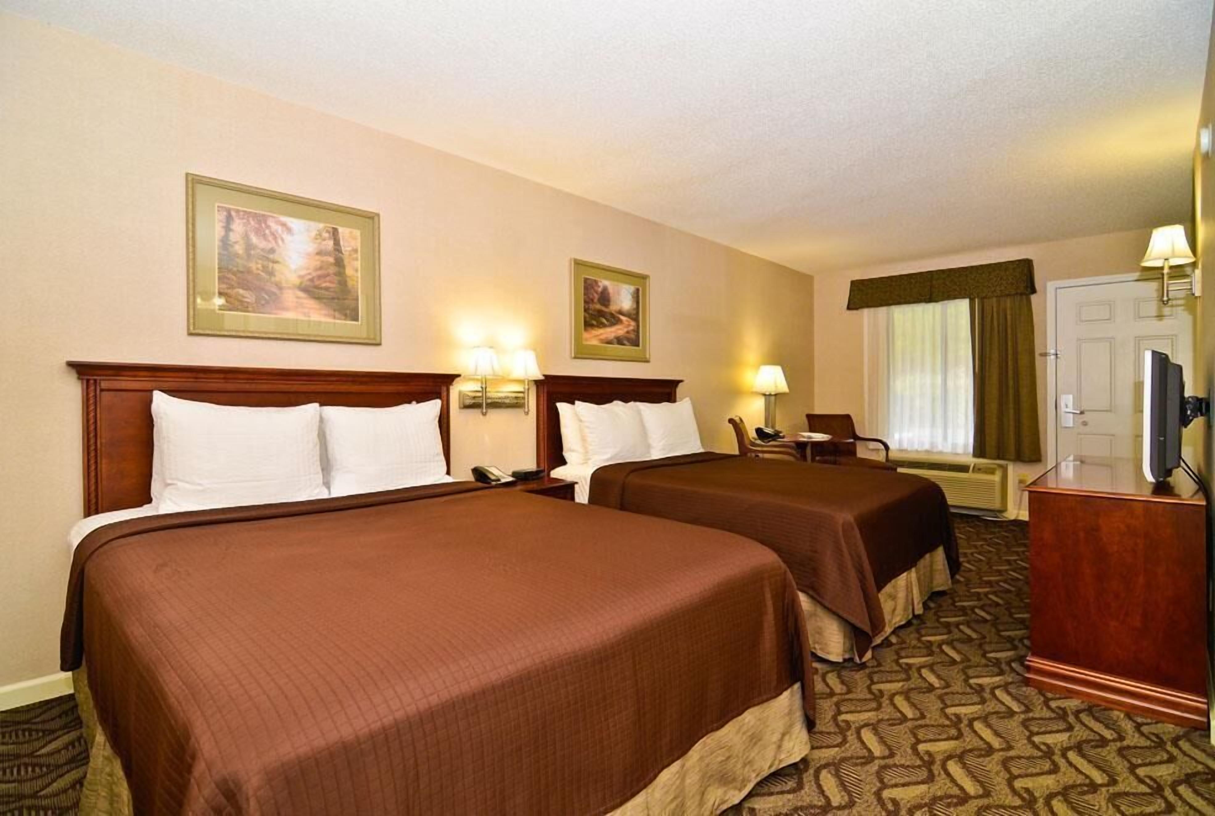 room, 2 double beds | 1 bedroom, laptop workspace, iron/ironing board, free wifi