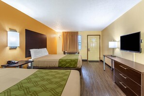 Standard Room, 2 Queen Beds, Non Smoking | Blackout drapes, iron/ironing board, free WiFi, bed sheets - Econo Lodge Nashville North (Nashville)