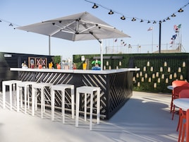 Poolside bar