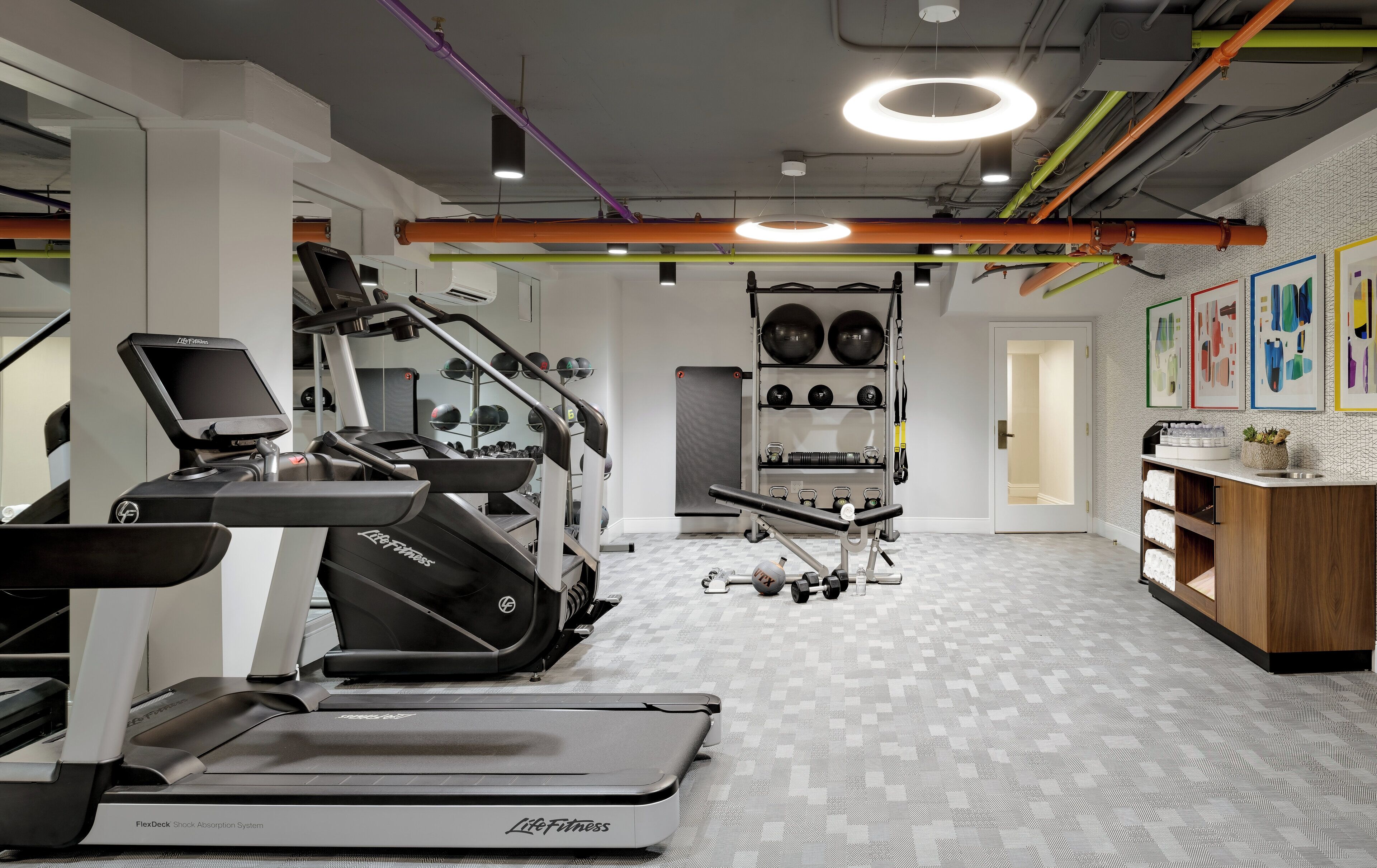 fitness studio
