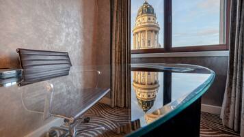 Premium bedding, pillow-top beds, minibar, in-room safe