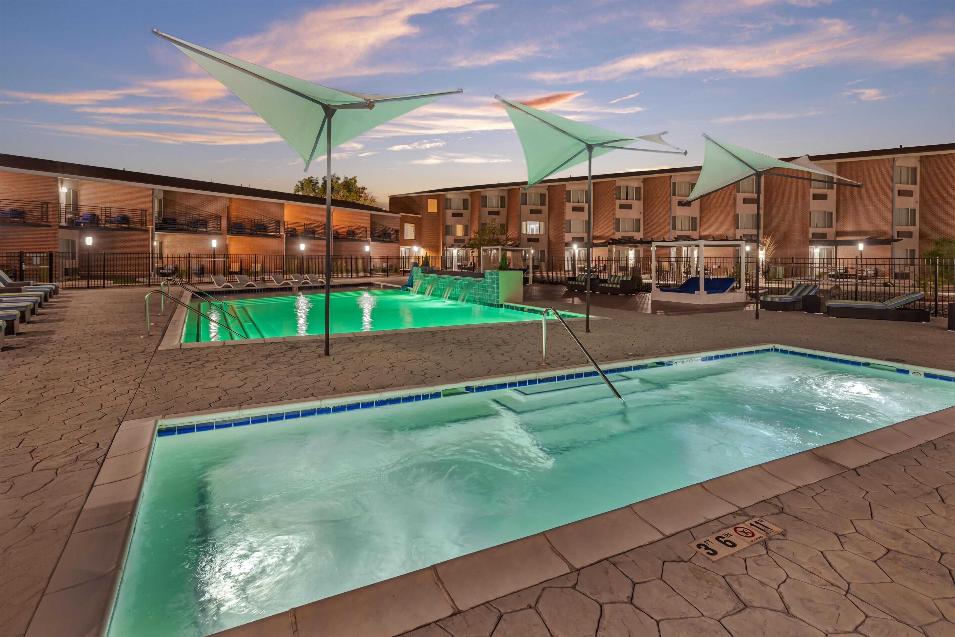 Seasonal outdoor pool