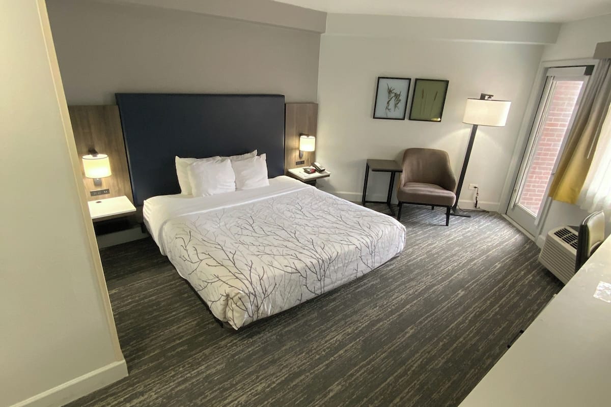 Habitación estándar, 1 cama King size, con acceso para personas discapacitadas (Walk-in Shower) | Ropa de cama de alta calidad y camas con pillow-top