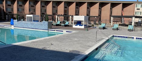 Seasonal outdoor pool