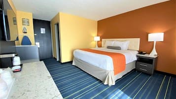 In-room safe, desk, iron/ironing board, free cribs/infant beds