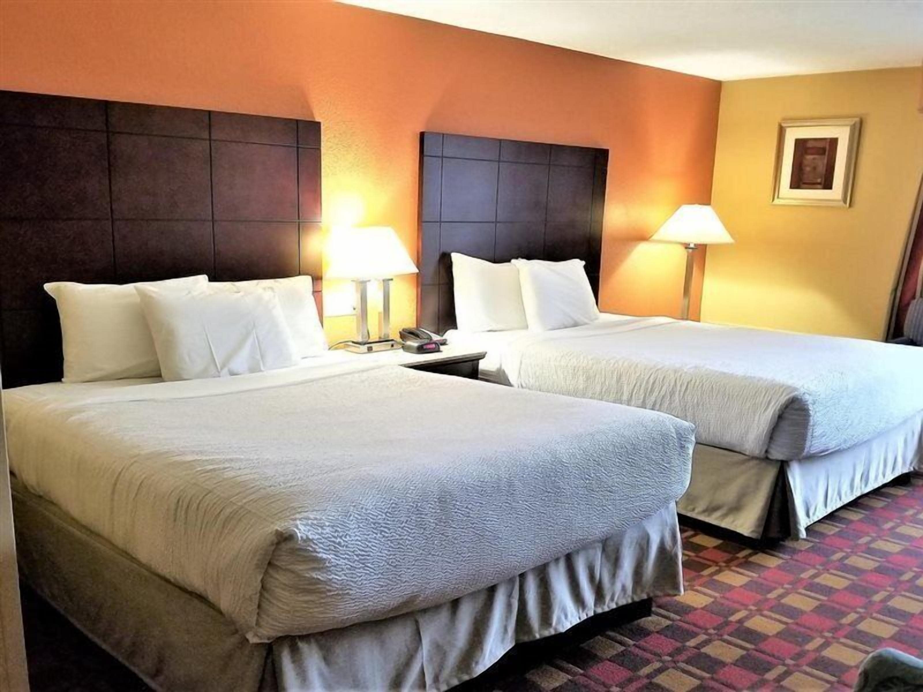 In-room safe, desk, iron/ironing board, free cribs/infant beds